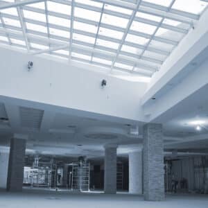 Commercial building interior painting